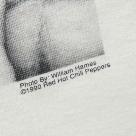 RED HOT CHILI PEPPERS 199O WILLIAM HAMES PORRAIT MEMBER WHITE STEDMAN XL 9091