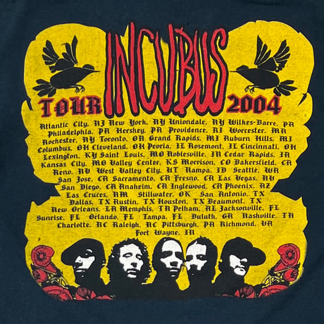 INCUBUS TOUR 2004 ANVIL XL 4675