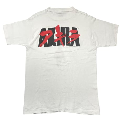 AKIRA 1988 KANEDA BIKE TEE WHITE FRUIT OF THE LOOM MEDIUM 0054