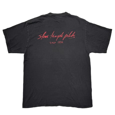 STONE TEMPLE PILOTS 1994 TOUR BLACK GIANT BY TULTEX XL 7802