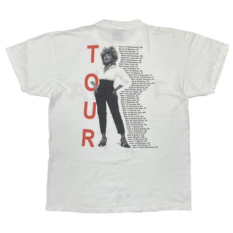 TINA TURNER 1999 TWENTY FOUR SEVEN WHITE GIANT LARGE 9587