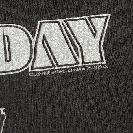 GREEN DAY POP DISASTER TOUR 2002 BLACK DELTA LARGE 0629