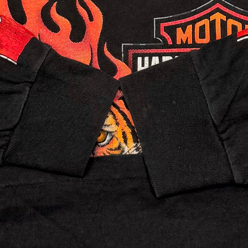 HARLEY DAVIDSON TIGER UNTAMED FLAME CAPE FEAR L