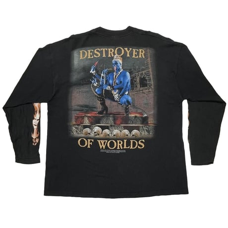 CRADLE OF FILTH 2000 DESTROYER OF WORLDS LS SCREEN STARS XL 5820