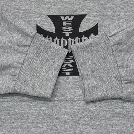WEST COAST CHOPPERS IRON CROSS LS ASH GREY LARGE 8561