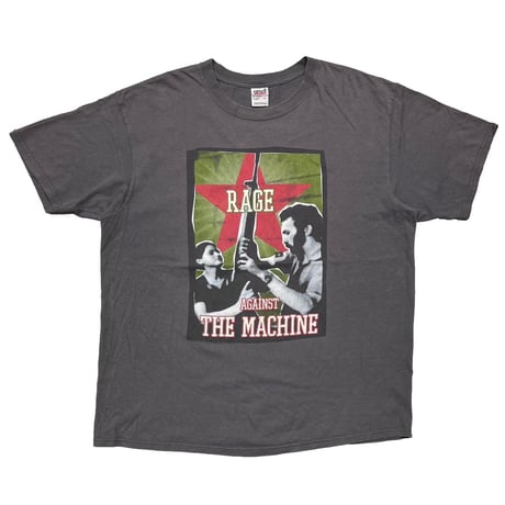 RAGE AGAINST THE MACHINE 2000 GUN STAR CHARCOAL ANVIL XL 5916