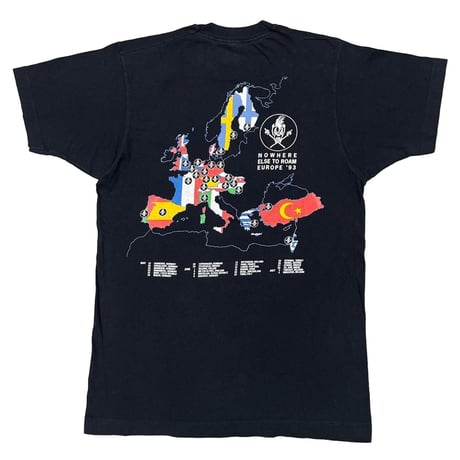 METALLICA TAGGING SKULL NOWHERE ELSE TO ROAM EUROPE '93 FITS M-L 9810