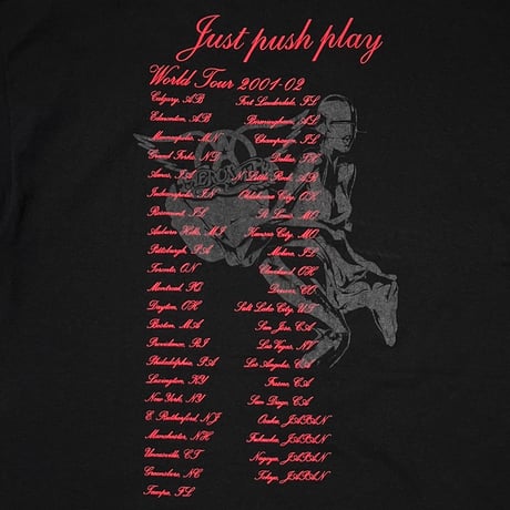 AEROSMITH SORAYAMA JUST PUSH PLAY TOUR GIANT LARGE 3542