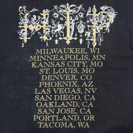 THE TRAGICALLY HIP GARGOYLE TEE BROCKUM XL 4284