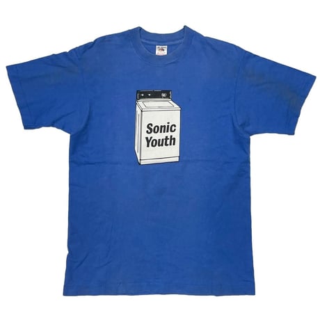 SONIC YOUTH WASHING MACHINE BLUE FRUIT OF THE LOOM MEDIUM 8140