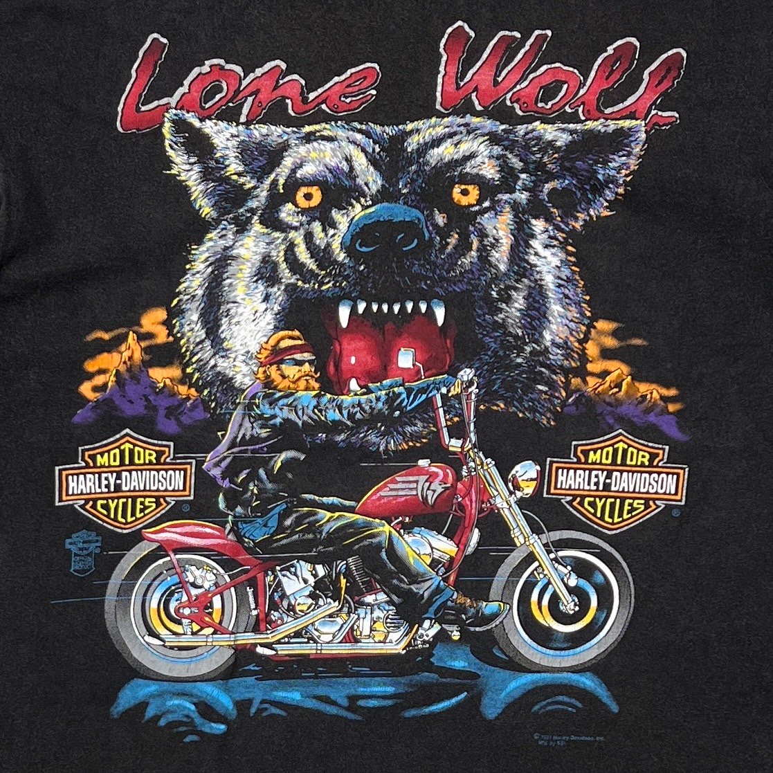 HARLEY DAVIDSON 1991 LONE WOLF XL 9973 | greatL