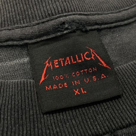 METALLICA SANDMAN OFF TO NEVER LAND TOUR 1991-1992 XL 4013