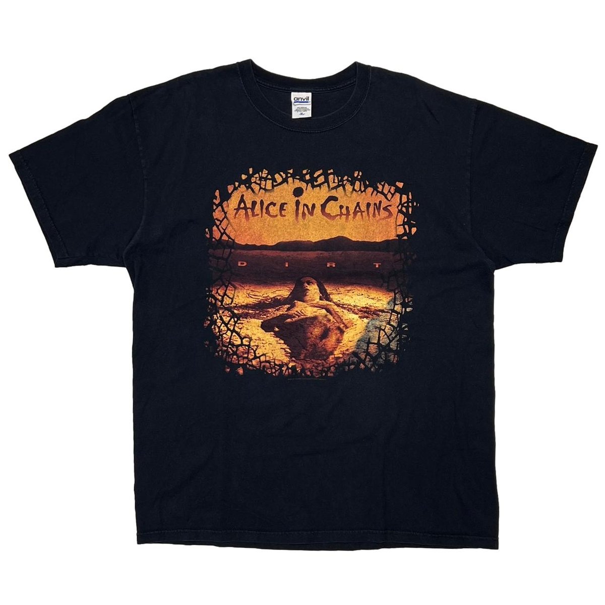 希少 ALICE IN CHAINS Tシャツ　サイズXL ブラック 激レア ALICE IN CHAINS Tシャツ サイズXL ブラック バンドTの