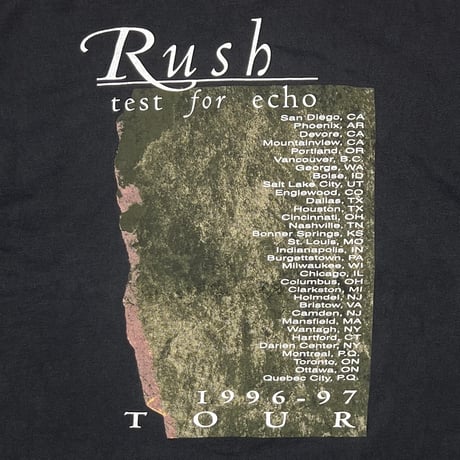 RUSH TEST FOR ECHO HANES XL 6480