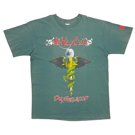 MOTLEY CRUE DR FEEL GOOD GREEN ANVIL LARGE 1274