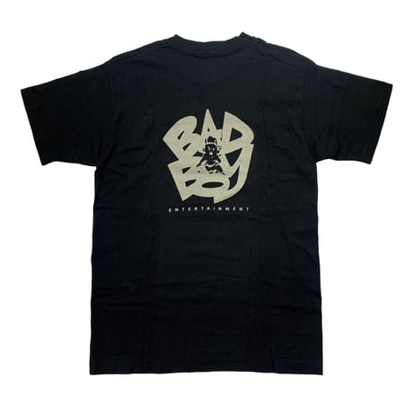 BAD BOY ENTERTAIMENT DOUBLE SIDE PRINT TEE FRUIT OF THE LOOM MEDIUM 4644