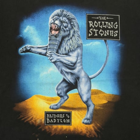 ROLLING STONES BRIDGES TO BABYLON WORLD TOUR 1997 BLACK ANVIL XL 6835