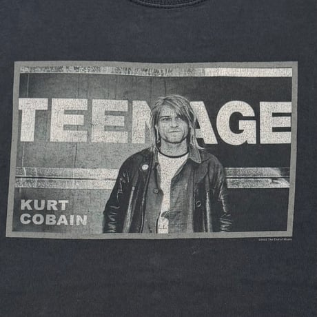 NIRVANA KURT COBAIN TEENAGE FITS LARGE 8246