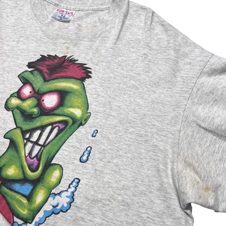THE OFFSPRING 1994 BAD HABIT STUPID DUMBSHIT GODDAM MOTHERFUCKER ASH GREY SOF TEE XL 8278
