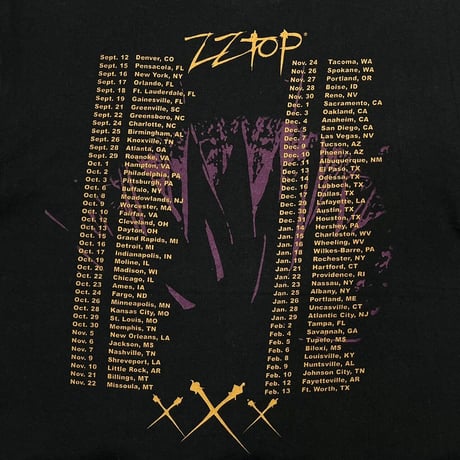 ZZ TOP 1999 XXX CHAMP LARGE 8349