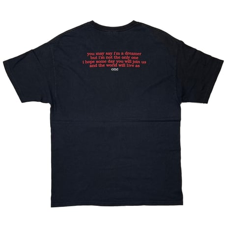 JOHN LENNON 00's IMAGINE you may say i'm a dreamer... one HANES LARGE 7950