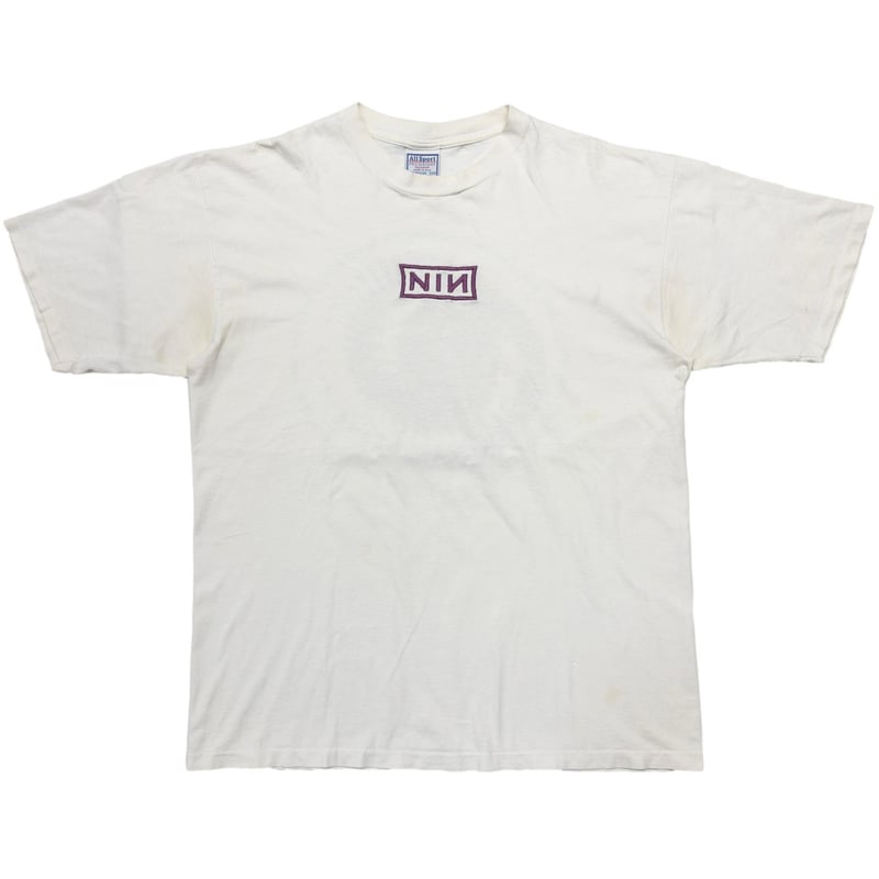 NINE INCH NAILS NIN BOX LOGO AMMONITE WHITE ALL