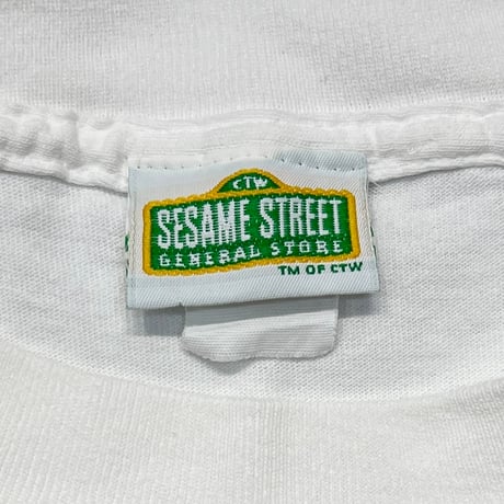 [MORE SALE] SESAME STREET ELMO WHY? WHY? WHY? WHITE FITS XL 0650