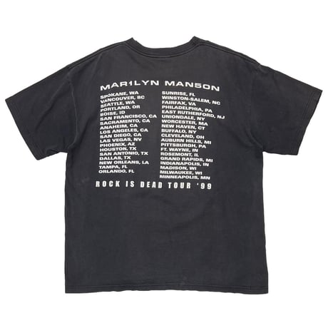 MARILYN MANSON ROCK IS DEAD TOUR '99 WINTERLAND FITS XL 2519