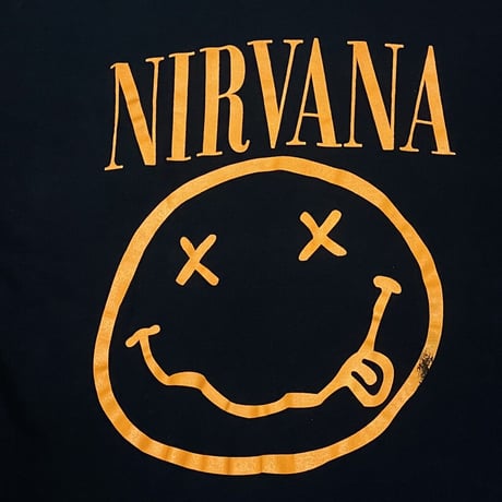 NIRVANA SMILE TEE BOOTLEG LARGE 6380