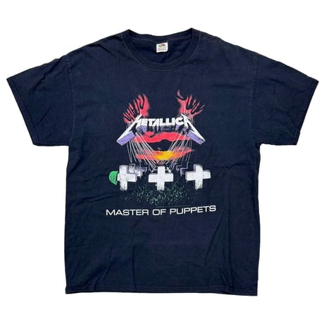 METALLICA 2007 MASTER OF PUPPETS FRUIT OF THE LOOM FITS XL 6768