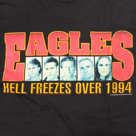 EAGLES HELL FREEZES OVER 1994 HOTEL CALIFORNIA TULTEX LARGE 4736