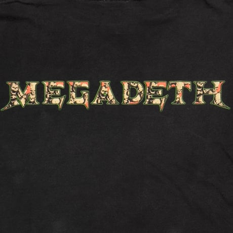 MEGADETH CAOS COMICS SKULL CROSS LS FITS LARGE 0005