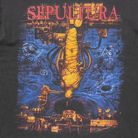 SEPULTURA DOUBLESIDE PRINT EURO BOOTLEG FITS XL 7660