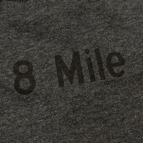 8 MILE LS TEE GREY BLACK ALSTYLE XL 2035