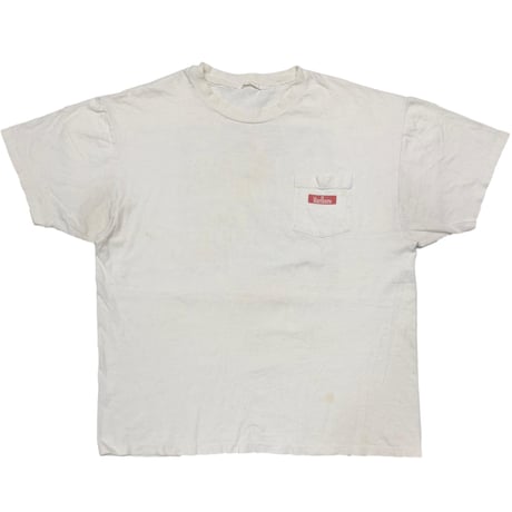 Marlboro RIDE HARD POCKET TEE WHITE FITS XL 6951