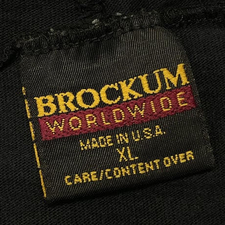 METALLICA PUSHEAD NOWHERE ELSE TO ROAM TOUR HOODED LS BROCKUM XL 4416