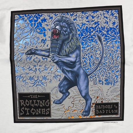 ROLLING STONES BRIDGES TO BABYLON WHITE ANVIL LARGE 9683