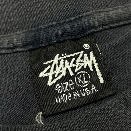 STUSSY OLD 90's S CROWN LOGO NAVY XL 7828