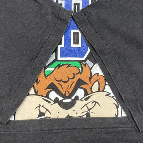 LOONEY TUNES TAZMANIAN DEVIL COWBOYS DALLAS TEE 1992 CHANGES LARGE 17.5KH8320