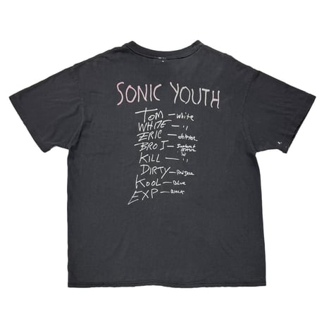 SONIC YOUTH DISAPPEARER HANES XL 3098