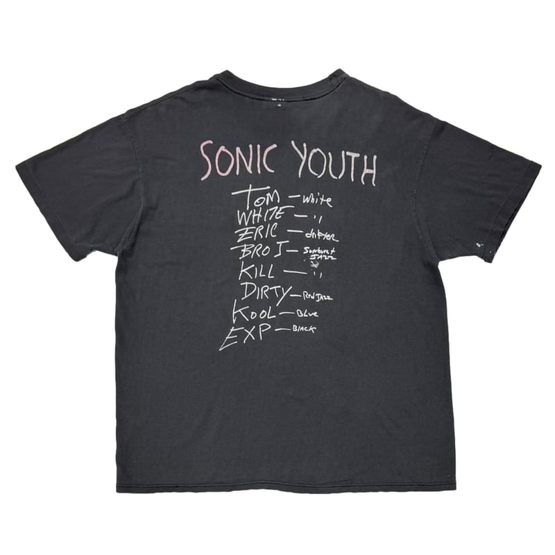 SONIC YOUTH Tシャツ SONIC YOUTH SELF OBSESSED AND SEXXEE TEE – INSONNIA PROJECTS