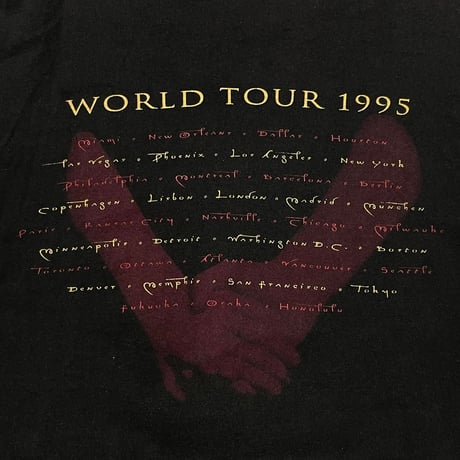 VAN HALEN BALANCE WORLD TOUR 1995 FRUIT OF THE LOOM LARGE  3355