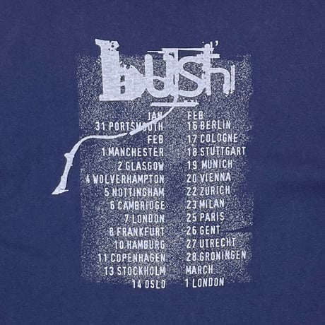 bush RAZORBLADE SUITCASE NAVY SCREENSTARS XL 1776
