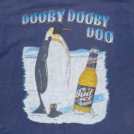 Budweiser BUD ICE BEWARE THE PENGUINS NAVY LARGE 5869