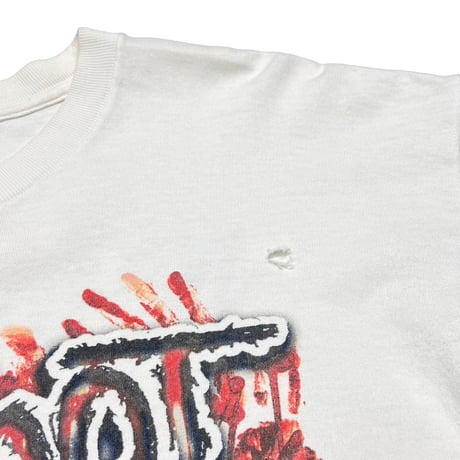 Slipknot 2002 MEMBER DOUBLESIDE WHITE FRUIT OF THE LOOM XL 2687