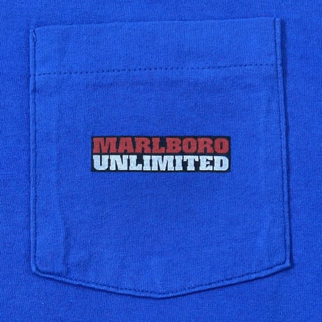 Marlboro UNLIMITED COYOTE POCKET TEE BLUE FITS XL 3