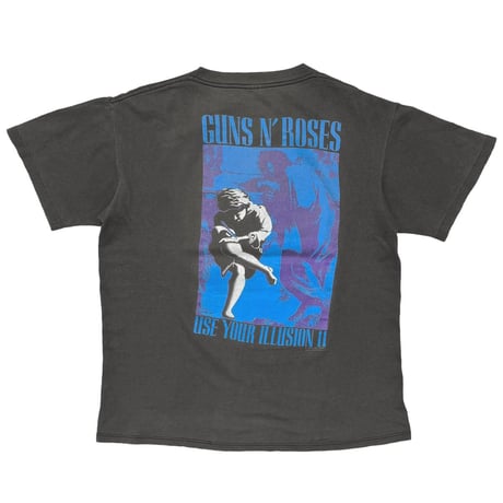 GUNS N' ROSES USE YOUR ILLUSION Ⅰ&Ⅱ 1991 DOUBLE SIDE BROCKUM LARGE 7779