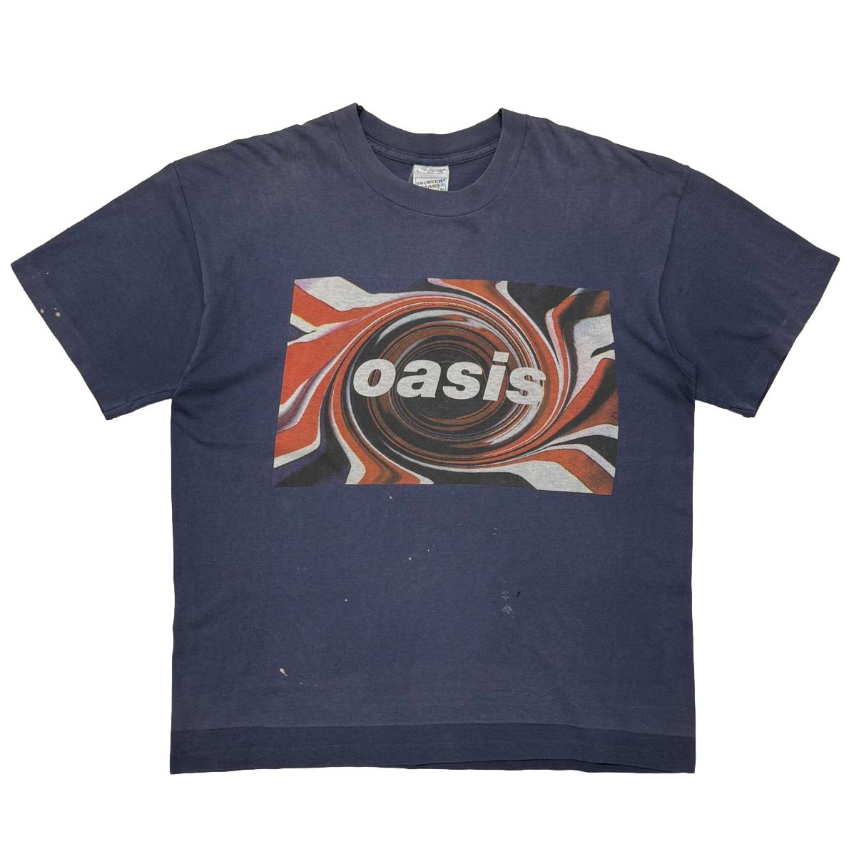 oasis UNION JACK BOX LOGO NAVY SCREEN STARS LAR