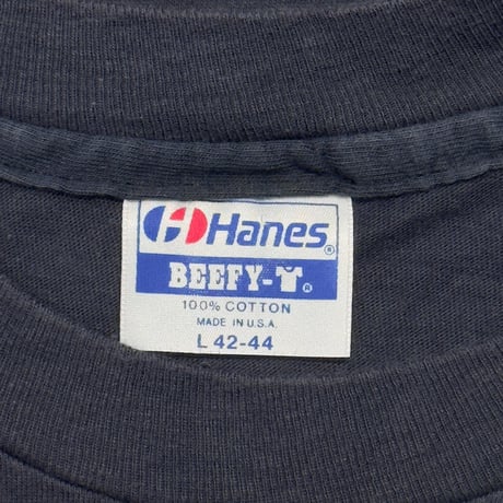 BLACK RAIN 黒雨 1989 HANES LARGE 0861