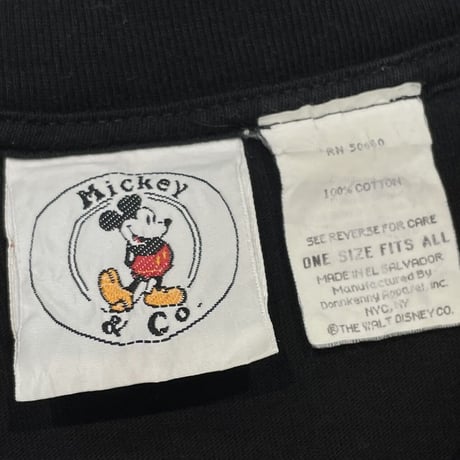 DISNEY VINTAGE MICKEY MOUSE TEE FITS XL 6541